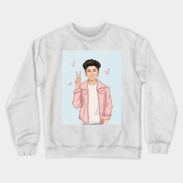 MONSTA X - Kihyun Crewneck Sweatshirt by seventhdemigod